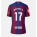 Billige Barcelona Marcos Alonso #17 Hjemmebane Fodboldtrøjer Dame 2023-24 Kortærmet
